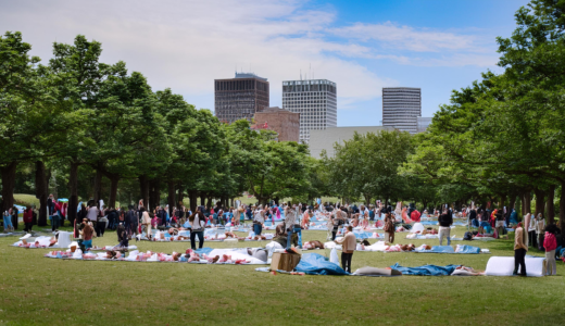 防災体験ブース～災害発生！大通り公園に避難せよ！～