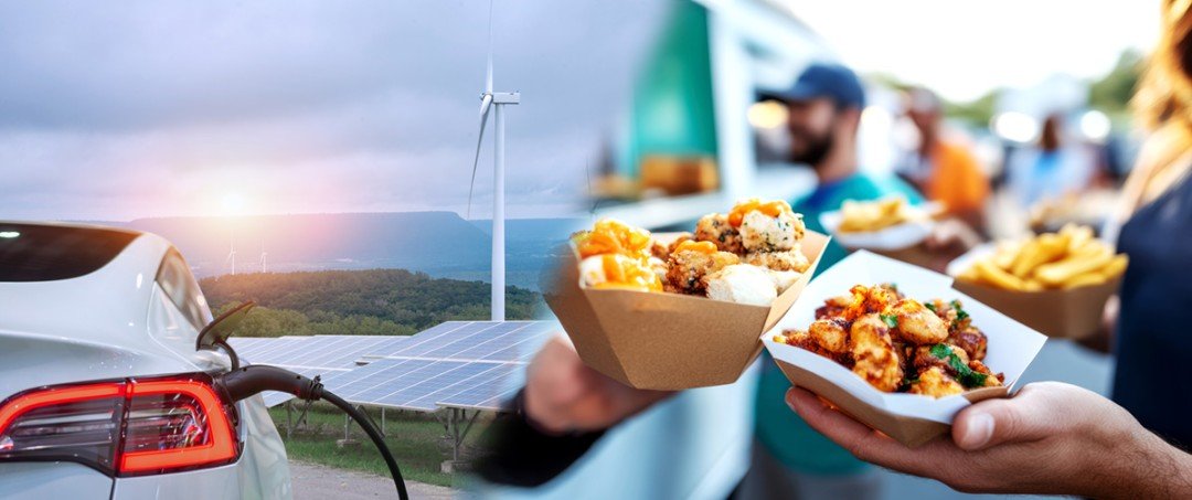 EV・PHEV＋キッチンカー連携実演